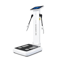 Balance connectée intelligente à 8 électrodes avec écran tactile haute résolution et stockage de données cloud pour clubs de fitness professionnels