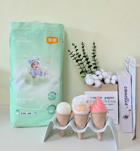 Vente en gros de couches jetables de marque pour bébés en vrac, 6 tailles, avec feuille de protection respirante, protection anti-fuites et large ceinture élastique pour nourrissons - Product Image 4