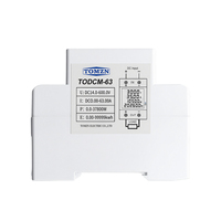Medidor de Energía TOMZN DC 14-600V 63A, Voltímetro, Amperímetro, Medidor Digital de Potencia 4 en 1 para Riel DIN, Monitor de Energía Solar Fotovoltaica KWh con Reinicio
