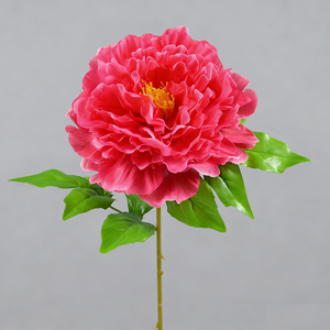 Flores Artificiales <span class=keywords><strong>de</strong></span> Peonía <span class=keywords><strong>de</strong></span> Doble Pétalo Multicapa Hechas a Mano, Tela <span class=keywords><strong>de</strong></span> Seda, Estilo Clásico Transfronterizo, para el Día <span class=keywords><strong>de</strong></span> San Valentín - Product Image 5
