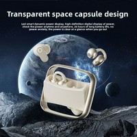 Écouteurs 4-en-1 rotatifs intra-auriculaires à clipser, conception sans fil, réduction du bruit et ajustement personnalisé ; Modèle OWS double oreille, best-seller