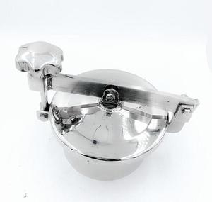 Brida circular soldada con agujero de mano, <span class=keywords><strong>YAB</strong></span>, para puerta de boca, depósito de vino, apertura rápida - Product Image 1