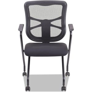 Chaises de bureau empilables en maille noire Alera Elusion, lot de 2 - Product Image 2