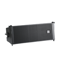 DBK Haut-parleurs Line Array doubles de 8 pouces de haute qualité pour intérieur et extérieur, système audio professionnel passif