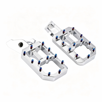 Repose-pieds larges en alliage d'aluminium CNC personnalisés pour Surron Ultra Bee X, pièces et accessoires de moto électrique