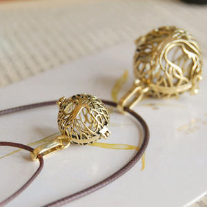 Arbre de vie rétro peut ouvrir femmes enceintes éducation du fœtus chaîne de pull aromathérapie huile essentielle diffuseur de parfum collier - Product Image 3