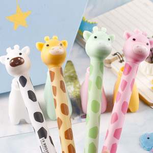 Best Selling High Quality Adorable Cartoon Giraffe Creative Student Stationery Smooth Writing <strong>Nice</strong> Gel <strong>Pen</strong> - Product Image 4