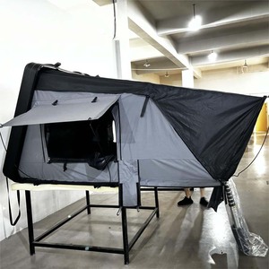 <span class=keywords><strong>WILD</strong></span> CLOUD Temporada de verano Algodón Carcasa dura Carpa de techo de aluminio Apertura lateral Carpa superior para Jeep para automóviles - Product Image 2