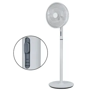 European style new design cheap price home 50w powerful oscillating 14 inch electric stand fan