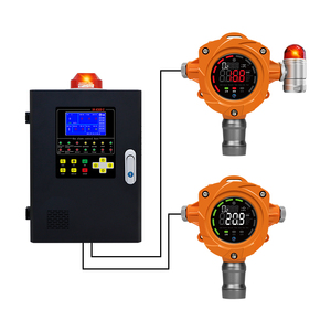 China Factory Gas Leak Detector Natural Combustible Alarm H2S CH4 H2 LPG CO CO2 H2S Toxic Gas Fixed Gas Detector - Product Image 1