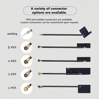 Antenne interne FPC UWB Wifi LTE 5G 2 4G 5 8G 6GHz, antenne flexible à montage adhésif sur circuit imprimé, omnidirectionnelle, à gain élevé