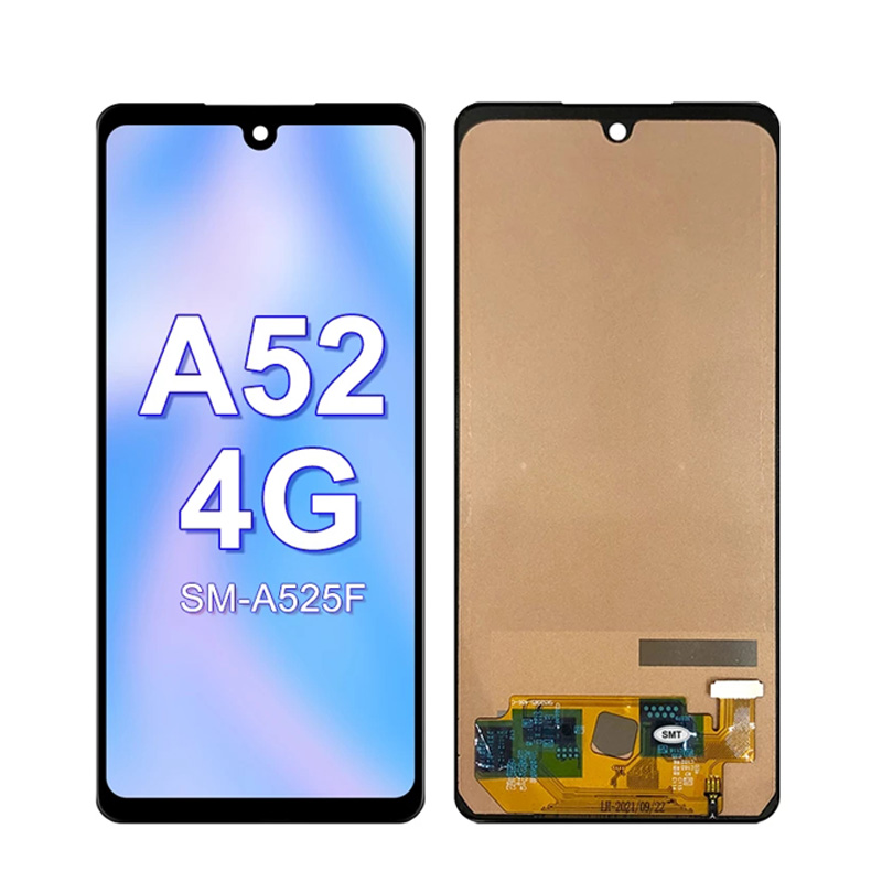 100% протестированный ЖК-дисплей для Samsung Galaxy A52, сенсорный экран, дигитайзер в сборе, панель для Samsung A52 4G A525F A525F/DS A525M, ЖК-дисплей