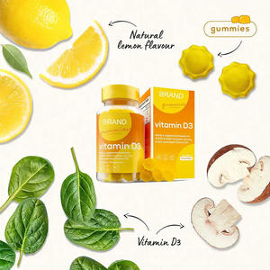 Индивидуальный логотип натуральный витамин <span class=keywords><strong>D3</strong></span> с мелатонином 4000IU для поддержки иммунной системы костного сна - Product Image 4