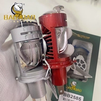 Projecteur Super Lumineux Led Phare Lentille Mini Lumières Voiture Laser Led Phare Ampoule H4 Canbus 6000K Blanc Turbo Lampes