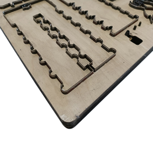 Moule de boîte en <span class=keywords><strong>bois</strong></span> découpé à l'emporte-pièce pour différents matériaux d'impression - Product Image 6