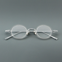 Lunettes rondes rétro MS YLKMN181, acétate délicat, style urbain unique, montures de haute qualité pour femmes, lunettes de vue, monture premium