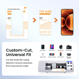 Machine de découpe de films <span class=keywords><strong>hydrogel</strong></span> personnalisés 120x180mm en PET mat pour protection d'écran de téléphones <span class=keywords><strong>iPhone</strong></span> <span class=keywords><strong>14</strong></span>, 15, 16 et Samsung S24, S25 Ultra - Product Image 5