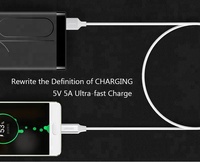 Cable USB tipo C de carga rápida, sincronización de datos, 5A, para Huawei Mate 9 P9