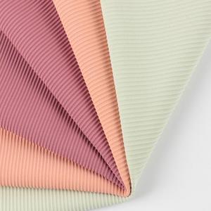 Bán Buôn Chất Lượng Cao Yoga Vải 74 26 Nylon <span class=keywords><strong>Spandex</strong></span> Căng Cao Lulu Áo Sườn Vải Cho Yoga Quần Thể Thao Áo Sơ Mi - Product Image 3