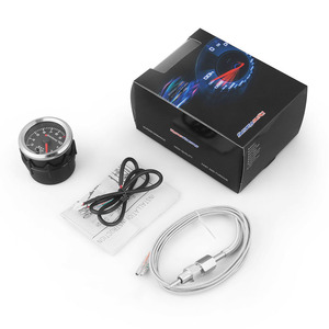 Medidor de Temperatura de Escape para Automóvil de 2'' y 52 mm, Retroiluminación de Siete Colores, 12 V, Tipo Puntero, para Camión, Rango de 300~1300 - Product Image 3
