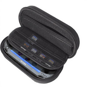 กระเป๋าซิปสำหรับ1000/2000คอนโซลเกม <span class=keywords><strong>PS</strong></span> Vita (สีดำ) วัสดุ EVA แบบพกพาที่ยอดเยี่ยม - Product Image 3