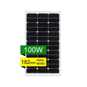 Import Small Mono PERC Solar Panels For PV Plant With Good Cost 150 Watt