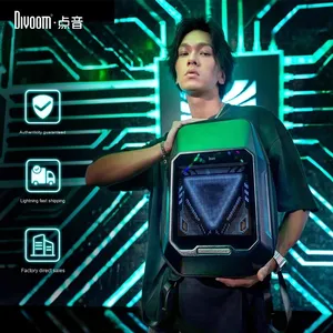Divoom <span class=keywords><strong>Pixoo</strong></span> CyberBag Bolsa de lona impermeable de gran capacidad Pantalla de píxeles LED para montar en motocicleta Llevar electrónica de consumo - Product Image 2