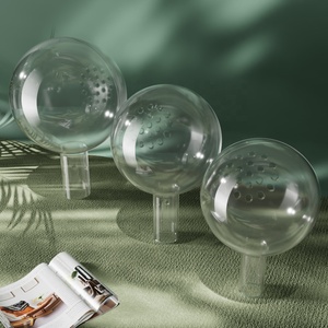 <span class=keywords><strong>Acrylique</strong></span> Noël Haute Transparent Vacances Cadeau Bricolage Créatif En Gros Bouquet BoBo Boule Pour La Fête De Mariage Décoration De Noël - Product Image 6