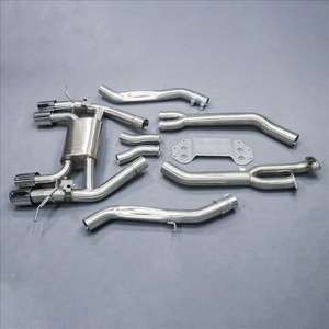 2.99-3.5" Mid Catback Valvetronic M3 Exhaust Pipes for BMW M4 M3 G80 G82 S58B30A 3.0T 2021-2024 with Rear Exhaust Muffler Tips - Product Image 4