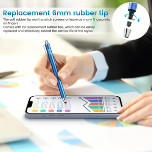 Regalo Promocional, Lápiz Óptico Universal 2 en 1 de Aluminio 9.0 para IOS y Android, Lápiz Óptico Capacitivo para Pantalla Táctil - Product Image 6