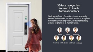 Wholesale 3D Face Recognition Fingerprint Smart <b>Camera</b> Door Lock With <b>Camera</b> <b>Wifi</b> Video Doorbell Function Tuya Smart Life 3D - Product Image 6