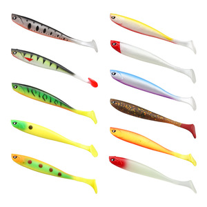 Señuelo de Pesca de Goma PVC 3D de Alta Calidad, 125 mm, 10 g, Cola en T, para Pesca de Lubina, Lucio y Minnow en Agua Dulce y Salada - Product Image 5