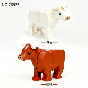 Lindos Juguetes <span class=keywords><strong>de</strong></span> Bloques <span class=keywords><strong>de</strong></span> Construcción <span class=keywords><strong>de</strong></span> Vacas, Figuras Educativas <span class=keywords><strong>de</strong></span> Plástico <span class=keywords><strong>de</strong></span> Ganado <span class=keywords><strong>de</strong></span> Dibujos Animados para Ensamblar, Regalo <span class=keywords><strong>de</strong></span> Cumpleaños para Niños NO.76923 - Product Image 4