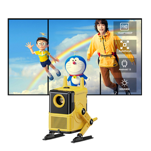 Système de projecteur intelligent Android Home Cinéma professionnel <span class=keywords><strong>H8</strong></span> 4K avec BT WiFi Parfait pour les films et les jeux - Product Image 1