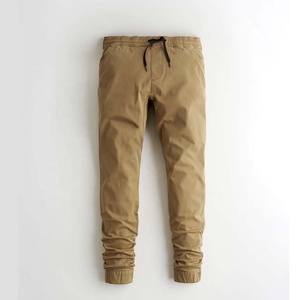 Pantalones Jogger de Pierna Ancha para Hombre, Cintura Media, con Pliegues Delanteros, Cierre con Cordón, de Algodón Casual con Forro Polar, Estilo Jeans Lavados, con Bolsillos - Product Image 1