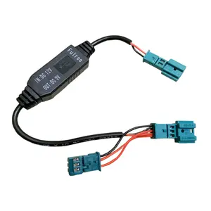 Overvoltage Protective IP67 Waterproof 12V 24V DCにDC 5V Fulree Car Power Converter Cable