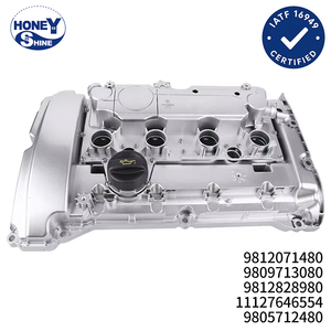 9805712480 Coperchio Valvole Motore in Alluminio per <span class=keywords><strong>Peugeot</strong></span> 2008 408 301 308S <span class=keywords><strong>508</strong></span> 207CC RCZ Citroen C4 C5 C6 DS - Product Image 1