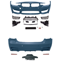 Nouveaux pare-chocs de voiture pour BMW série 3 F30 F35 318i 328i 335i mise à niveau M3 Kit carrosserie grilles ailes jupe latérale diffuseur de pare-chocs de voiture arrière