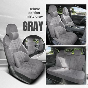 Housses de siège auto sur mesure en cuir de luxe pour BYD Sealion 5 DMI Modèle 2025 – Ensemble complet 5 places pour BYD Sealion 05 DMI D-Mi - Product Image 4