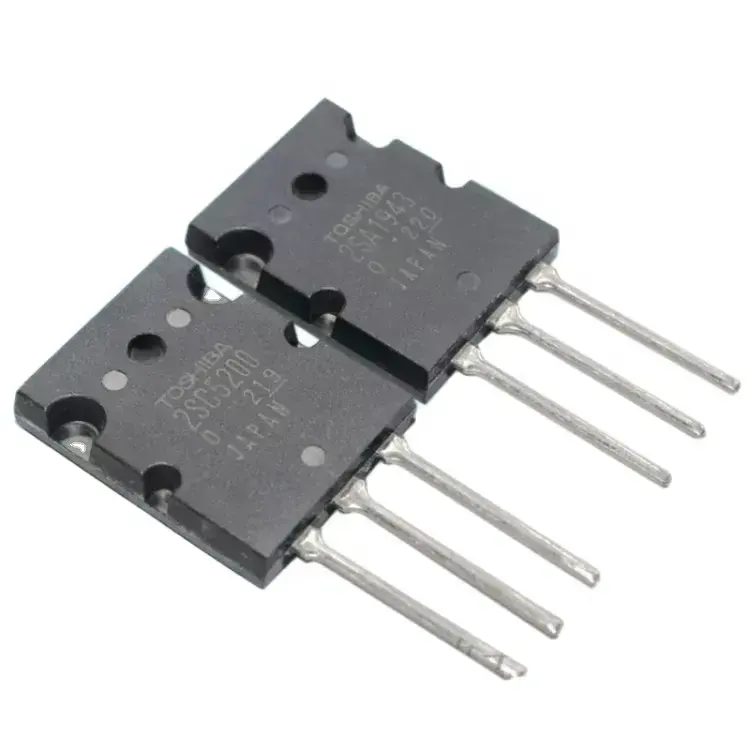 Lot De 4 Paires Transistors 2SA1943 & 2SC5200 – Pour Amplis Audio Haute Puissance, Qualité Chips Gate