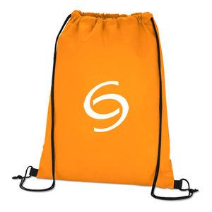 Sac à dos en polyester à cordon de serrage, grande capacité, portable et réutilisable, idéal pour les cadeaux promotionnels – Offre spéciale - Product Image 2