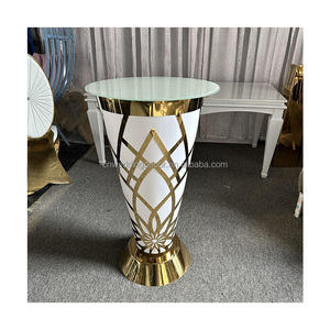 Centros de <span class=keywords><strong>mesa</strong></span> de boda de lujo Decoraciones de <span class=keywords><strong>mesa</strong></span> Mesas de Bar Metal Hotel Home Mesas de café - Product Image 1