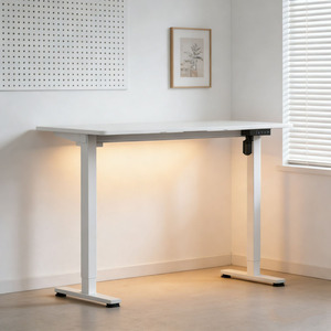 โต๊ะทำงานปรับระดับไฟฟ้าอัจฉริยะ รุ่นใหม่ แบบมอเตอร์เดี่ยว อัตโนมัติ ออกแบบตามหลักสรีรศาสตร์ รับน้ำหนักได้มาก โครงเหล็ก สำหรับใช้ในบ้านและสำนักงาน - Product Image 3