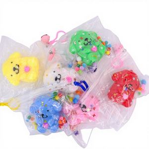 Jouet anti-stress souple et multicolore en TPR pour chiots, idéal pour soulager l'anxiété des enfants et des adultes - Product Image 5