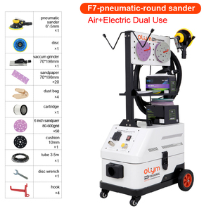 Máquina Lijadora de Pintura al por Mayor, Lijadora de Superficies de Automóviles sin Polvo, Lijadora con Aspiradora - Product Image 2