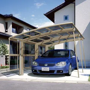 गर्म बेचने एल्यूमीनियम Carport मजबूत गैरेज छतरियां carports के लिए कार पार्किंग/कार छाया पोर्टेबल carport गेराज/डबल carport