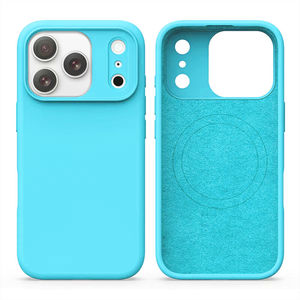 เคสโทรศัพท์ซิลิโคนเหลวแท้แบบขายส่งสำหรับ iPhone 17 Pro Max - Product Image 6