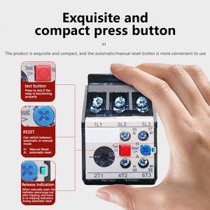 Реле защиты от перегрузки, JRS2-63F 1A 2A 4A 5A 8A 10A 16A 20A 25A 32A 57A 63A 40A 45A защита двигателя - Product Image 5