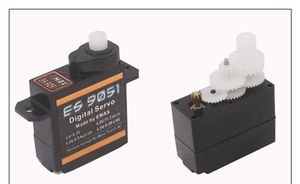 Servo Digital Mini Impermeable Original Emax ES9051 de 4.1g, 4.0-5.5V, 0.09s/60 RPM para Autos RC, Helicópteros, Barcos y Accesorios - Product Image 5