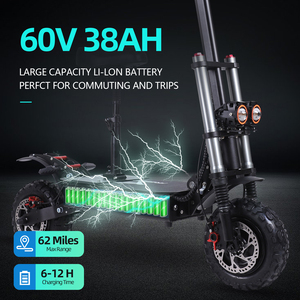 FREEBOY Scooter Eléctrico Todoterreno de 11'' con Neumáticos de Vacío, Autoequilibrado, Plegable, Potente, con Doble Motor - Product Image 3